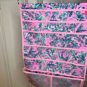 Pink Hanging Jewelry Organizer